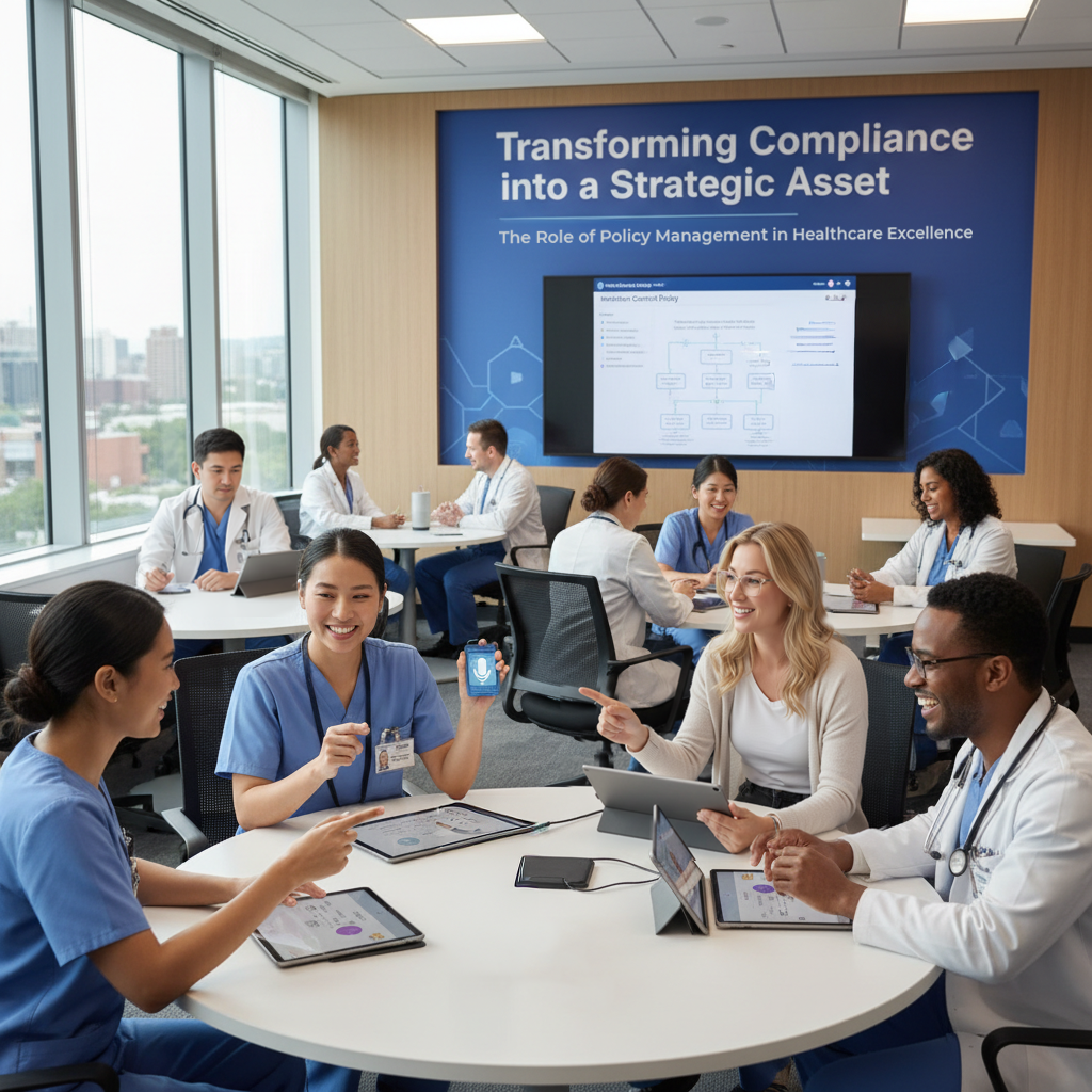 Transforming Compliance into a Strategic Asset: The Role of Policy Management in Healthcare Excellence
